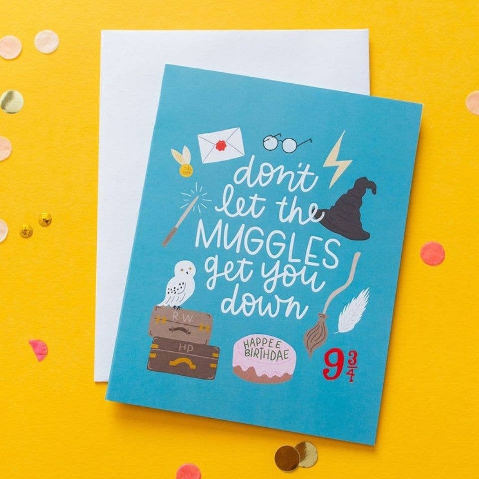 Harry Potter Inspired Encouragement Greeting Card
