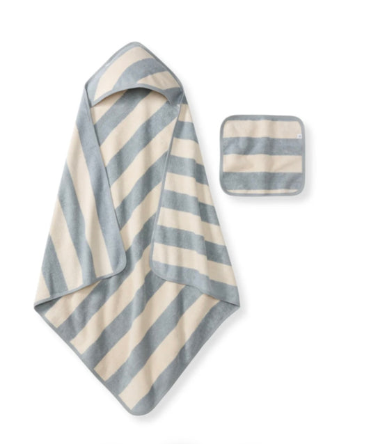 Terry Towel & Washcloth Set - Quarry