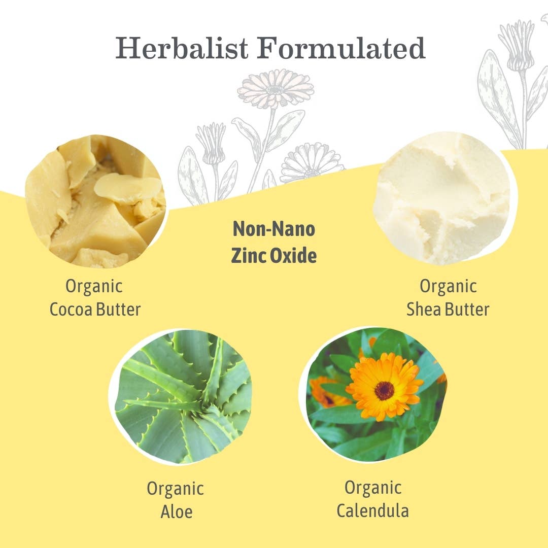 Lady Face Mineral Sunscreen Face Stick SPF 40: .74 oz. net wt. (21 g) / Light/Medium Tint