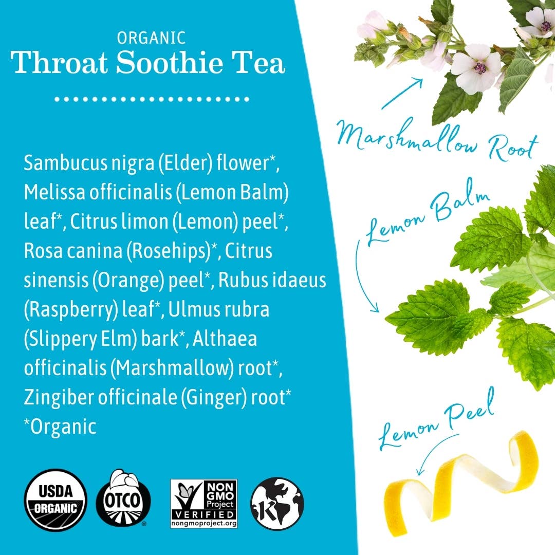 Organic Throat Soothie Tea