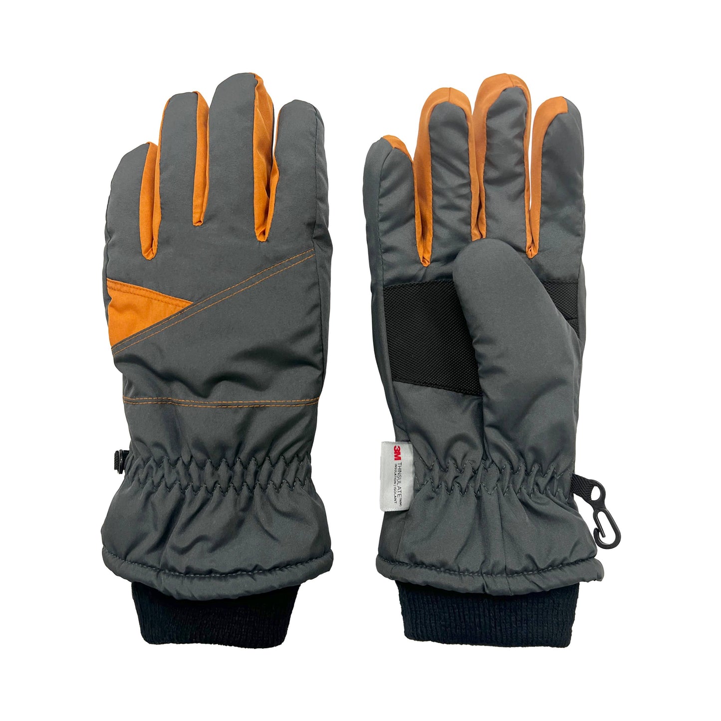 Boys Taslon Ski Glove w. Thinsulate Size 4-7 - 20186