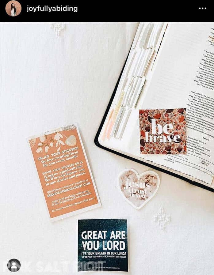 Be Brave Vinyl Sticker