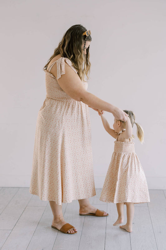 The Floral Everyday Smock Dress, Matching, Maternity, Plus, Womens