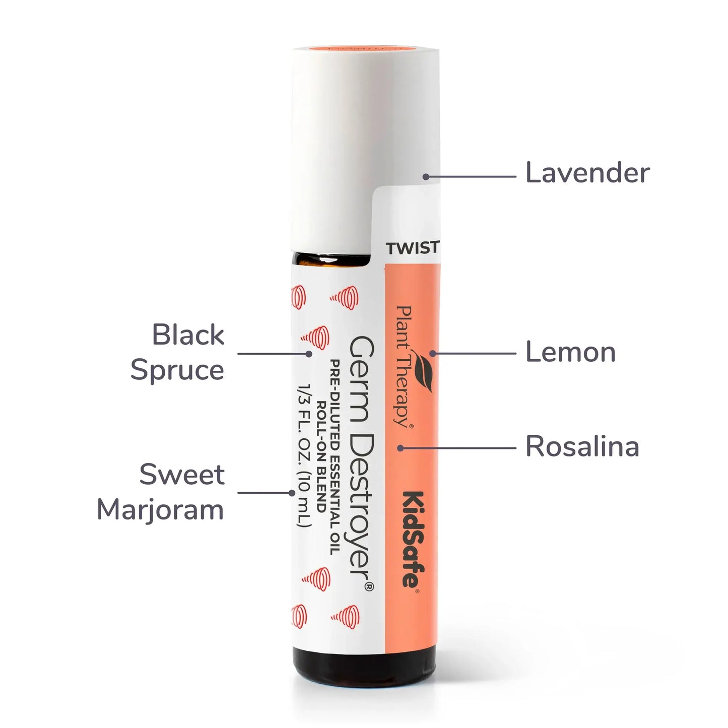 Germ Destroyer KidSafe Essential Oil Pre-Diluted Roll-On