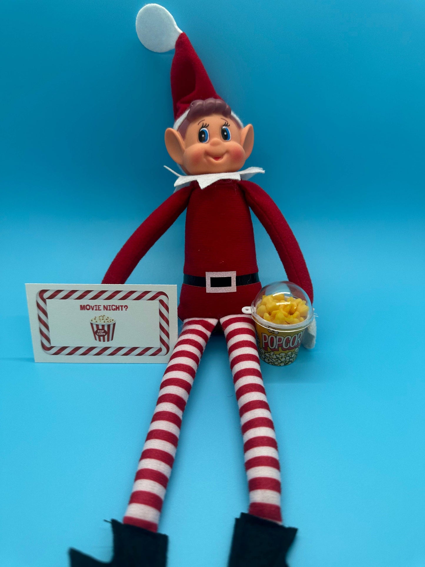 Elf Movie Night Prop Scene