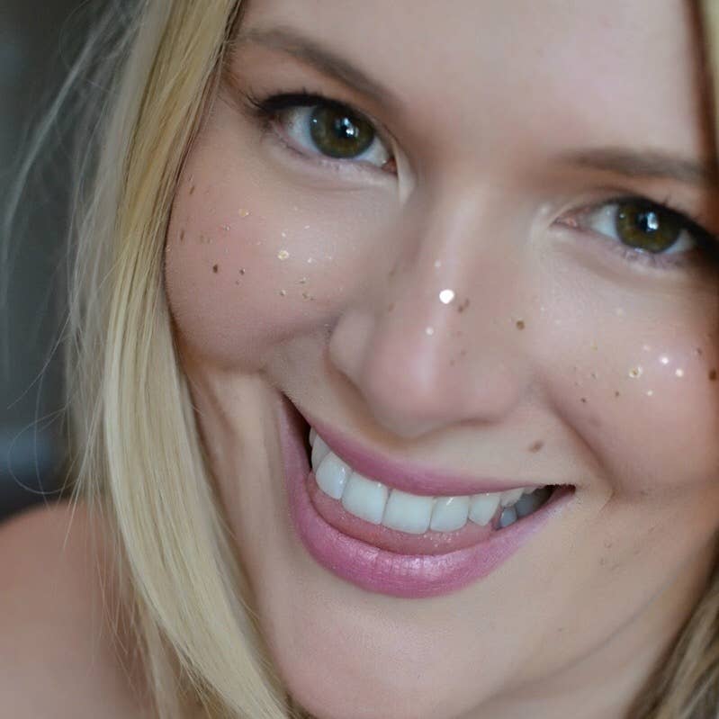 Sunkissed Gold Freckles Temporary Tattoo