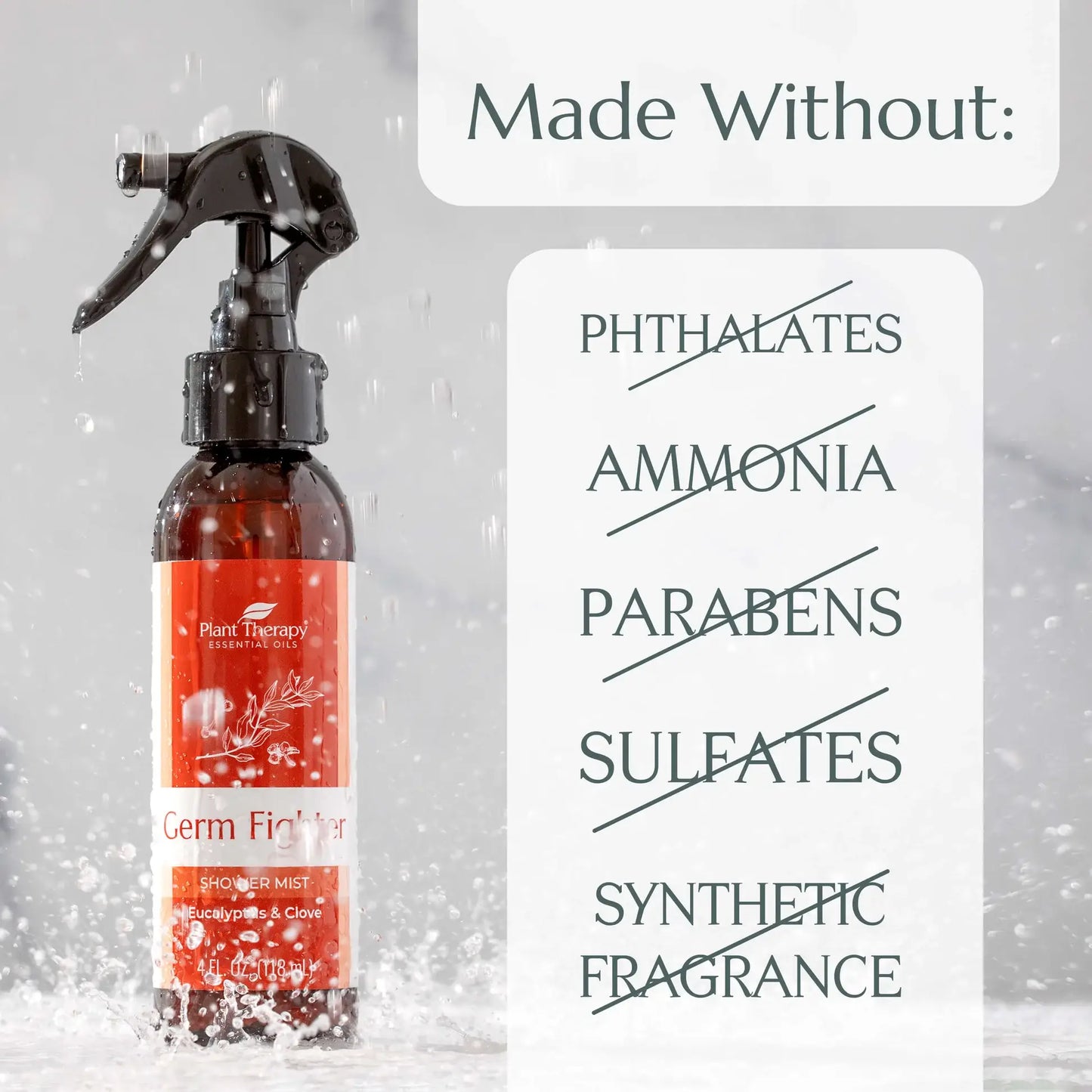 Germ Fighter Shower Mist 4 oz