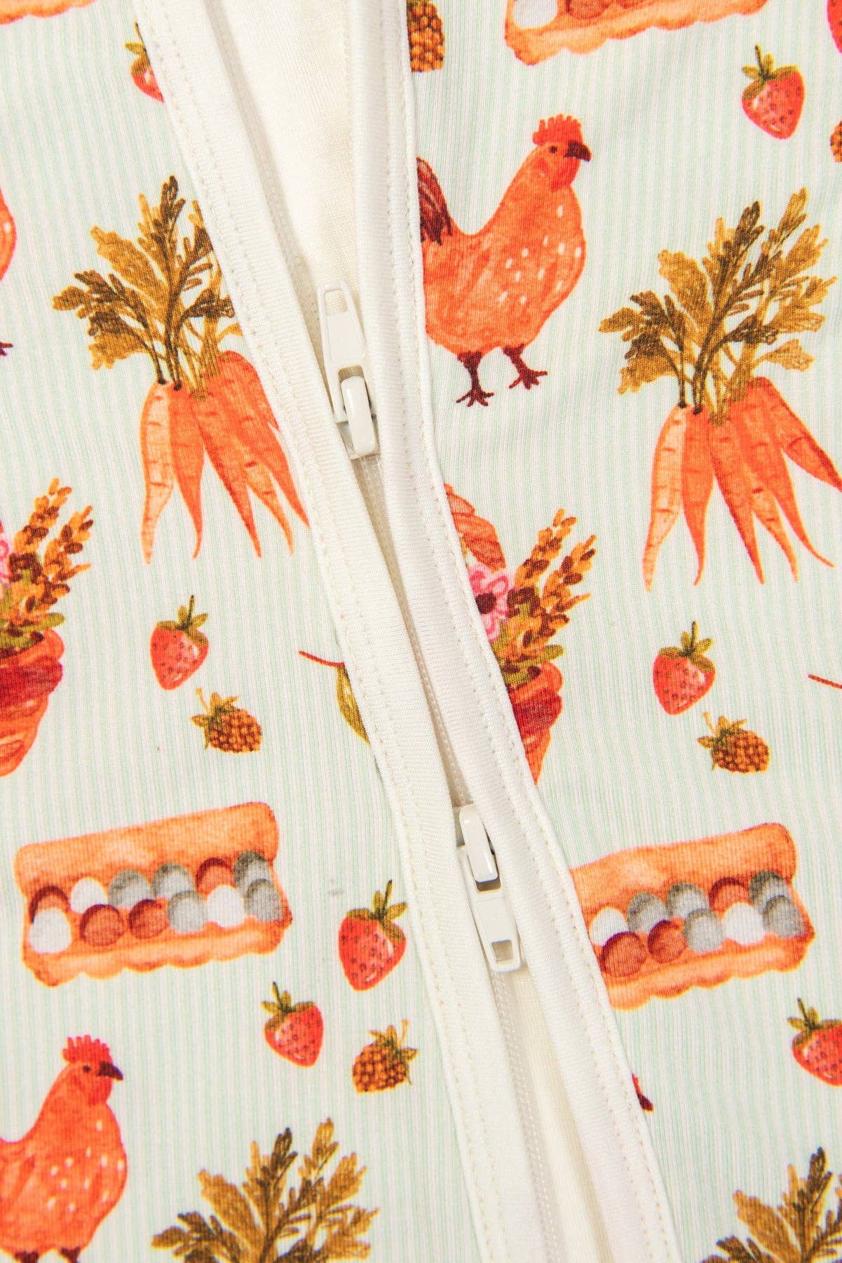 Farmer's Market Bamboo Baby Zippy