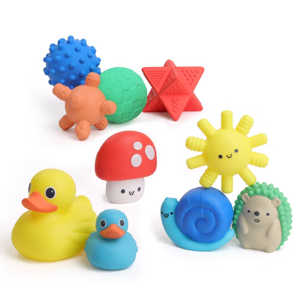 Itzy Splash Gift Set™ Soft Bath Toys