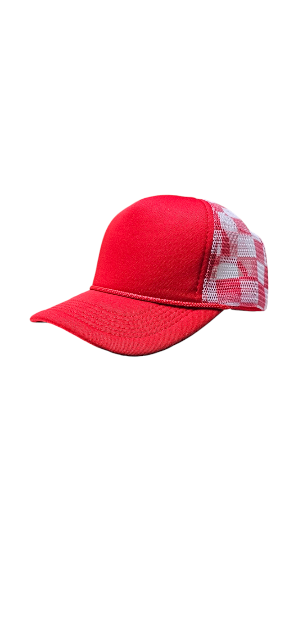 Checkered Trucker Foam Hat