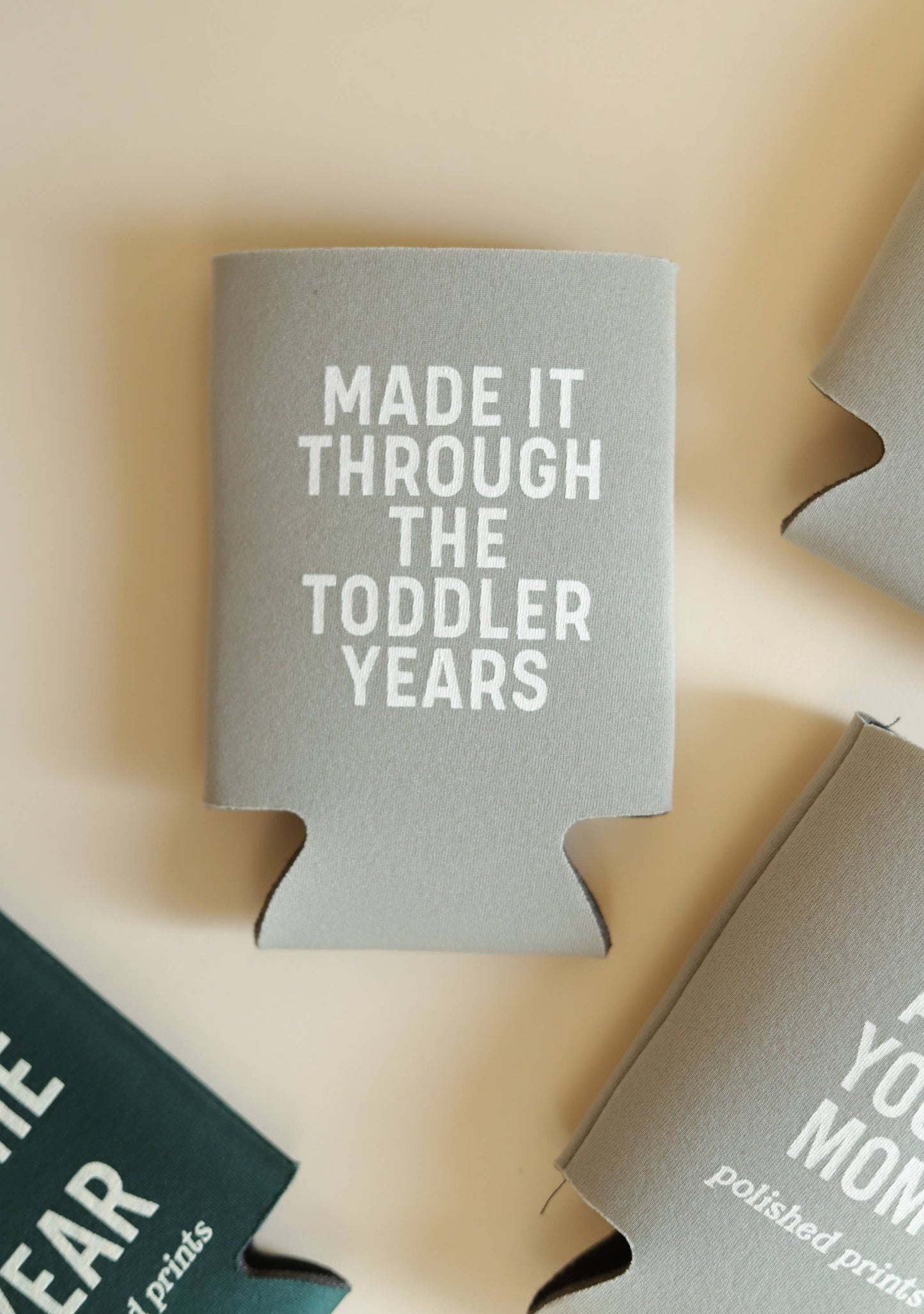 Made It Through Funny Collapsible Koozie, Regular Can Coozie