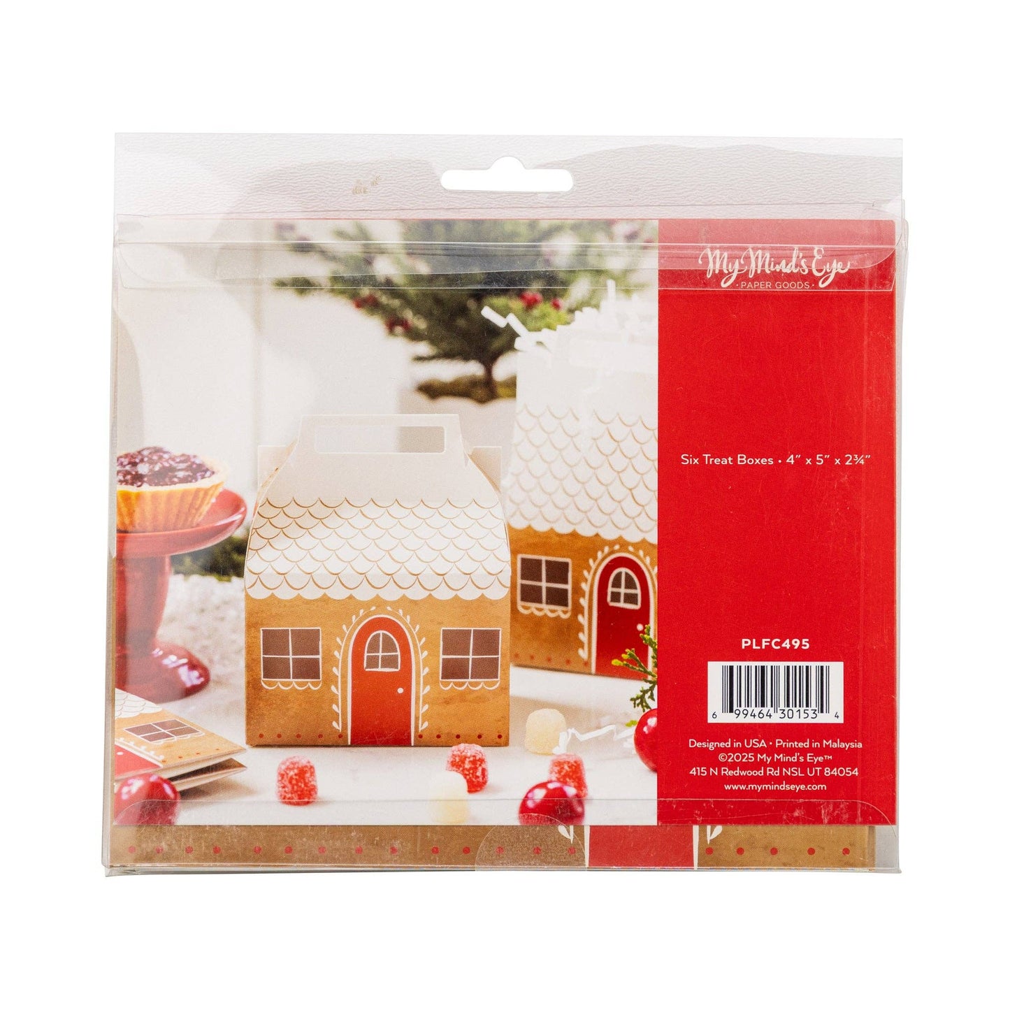 Gingerbread House Treat Boxes