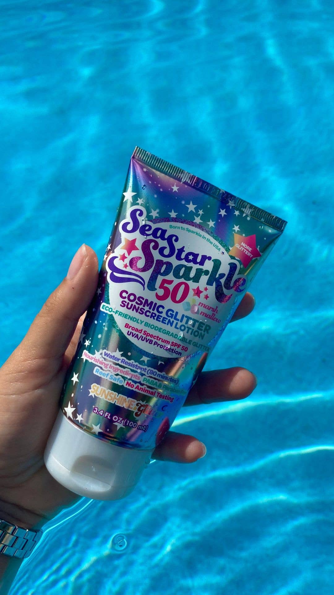 SeaStar Sparkle Cosmic Stardust Sunscreen Travel Gift Set