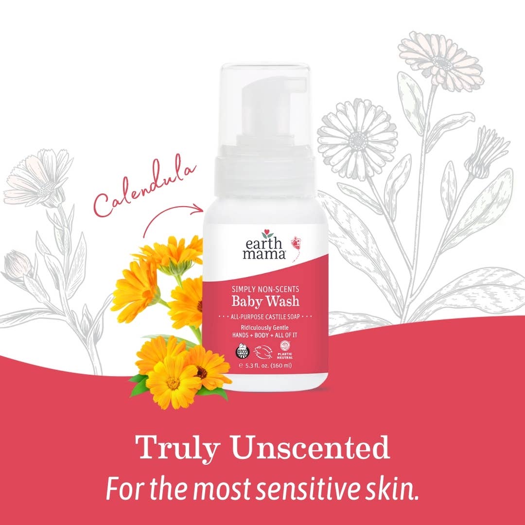 Simply Non-Scents Baby Wash: 5.3 fl. oz. (160 ml)