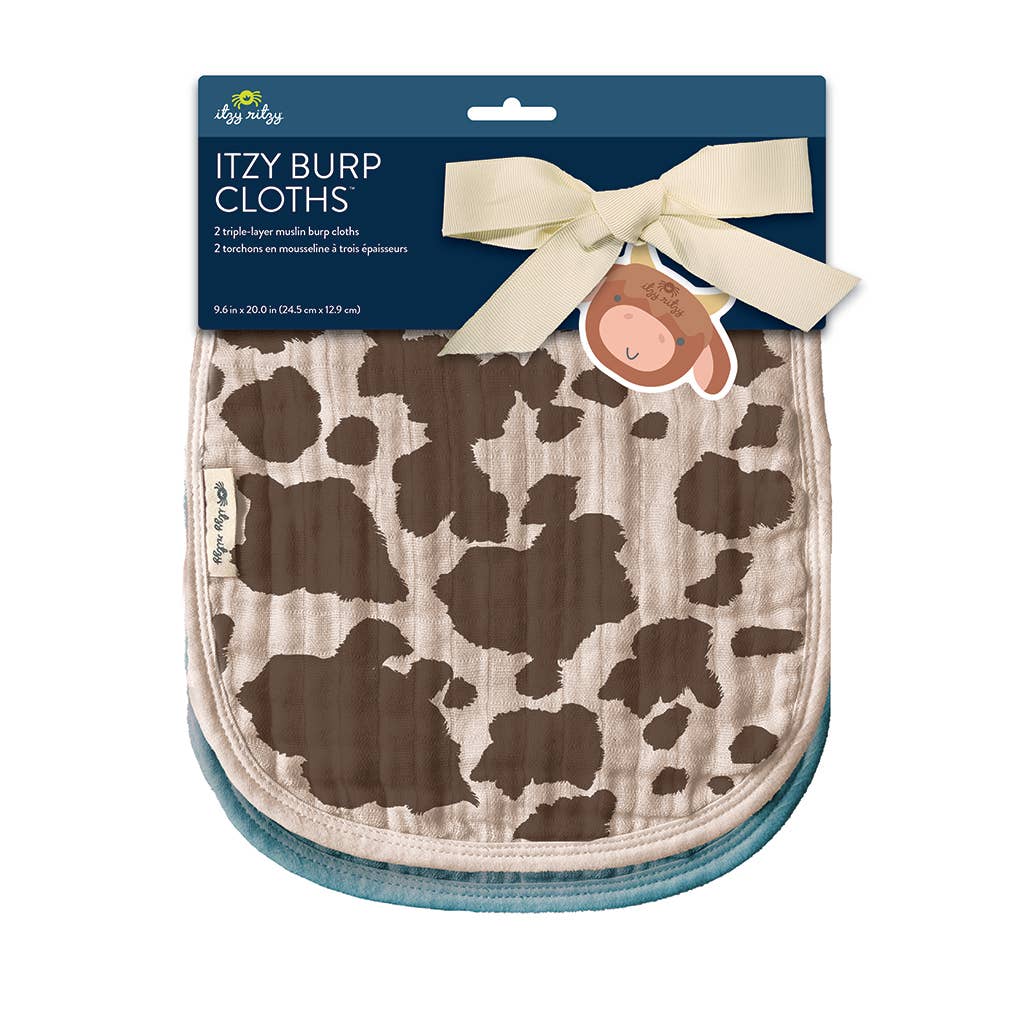 Itzy Burp Cloths™: Giddy Up!