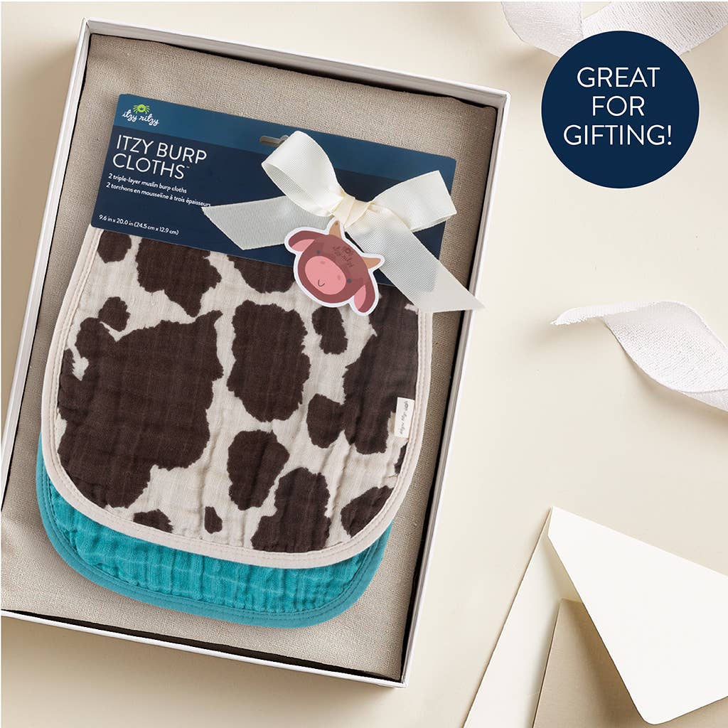Itzy Burp Cloths™: Giddy Up!