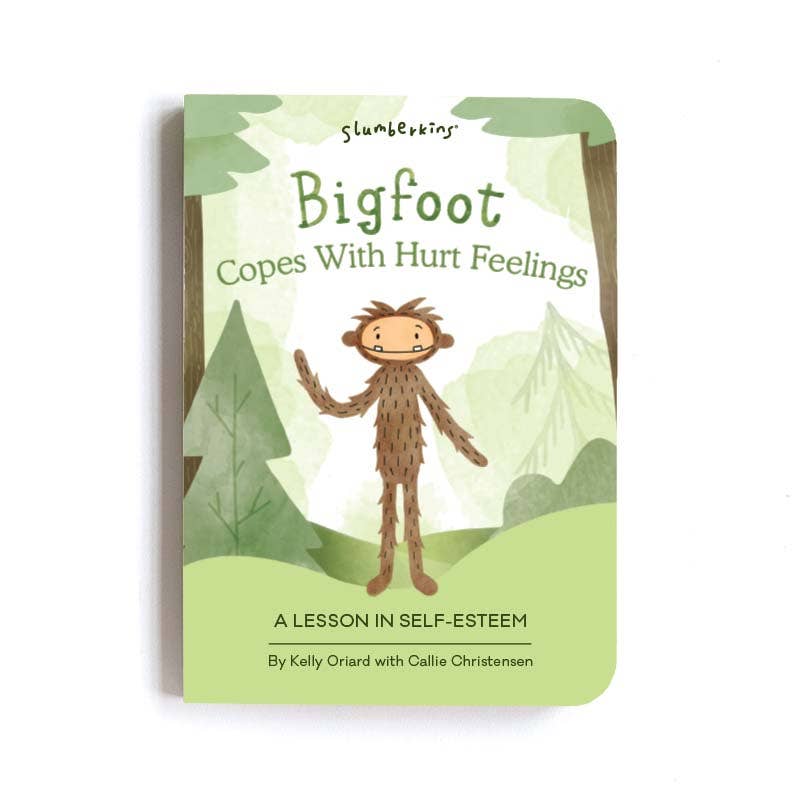 Bigfoot's Self Esteem Plush Snuggler Set - with 2 books!