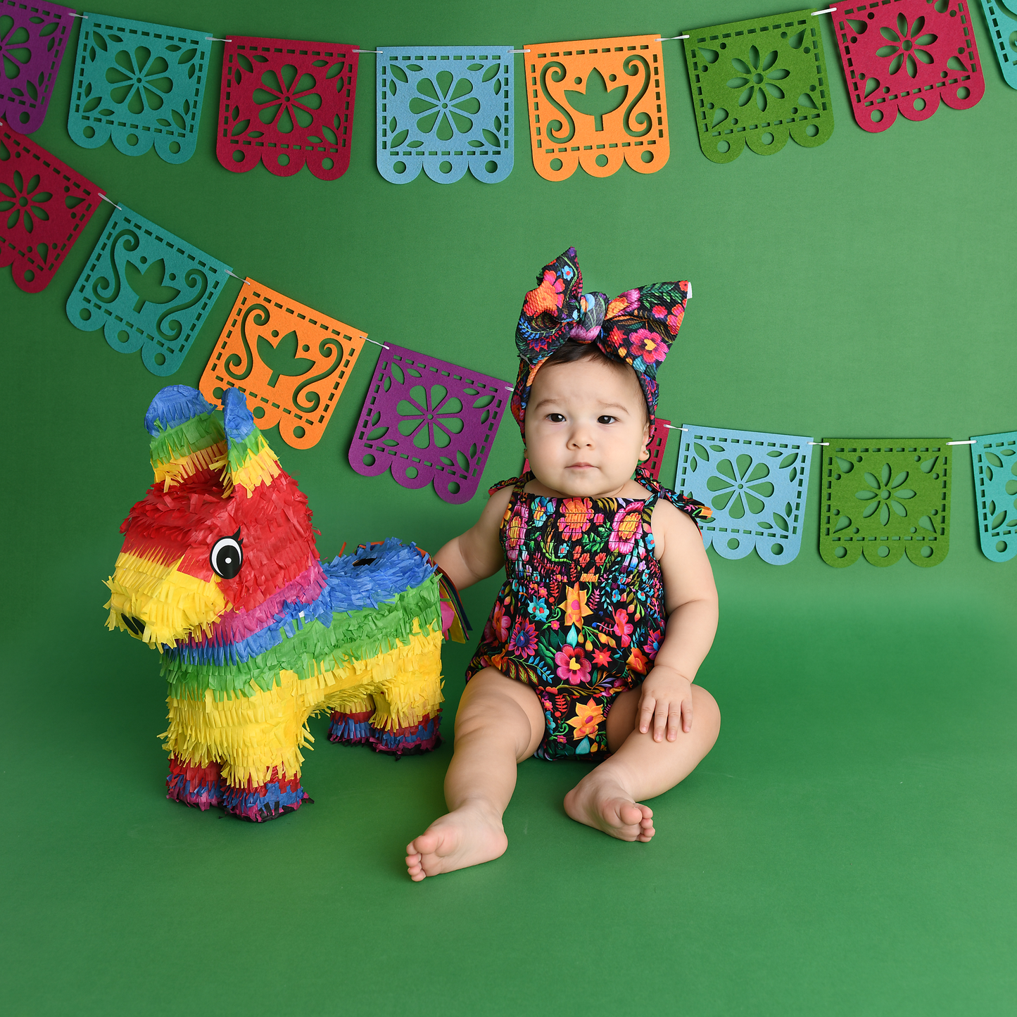 Bamboo Baby Clothing Smocked Bubble  Catalina