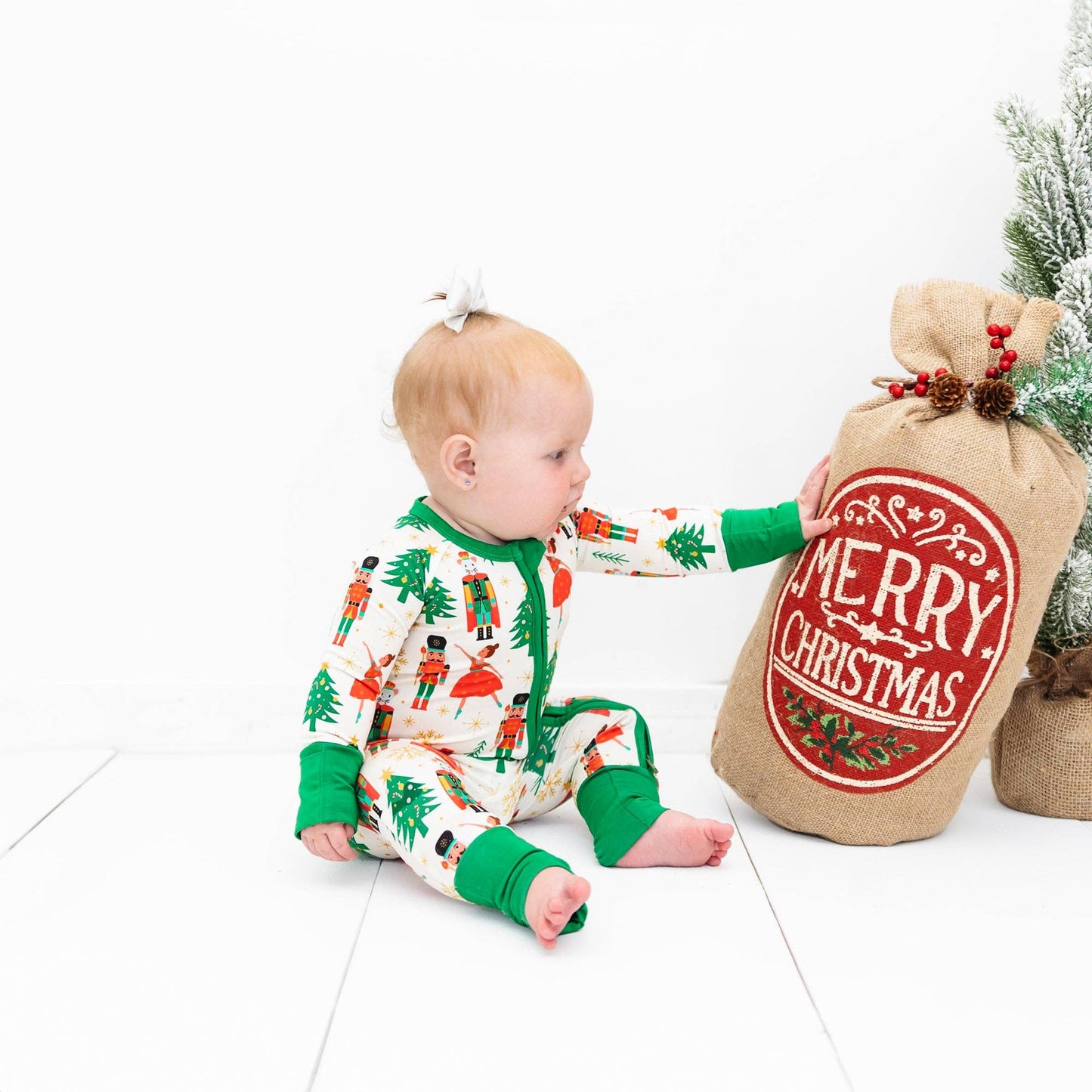 ZIP ROMPER -Nutcracker: 0/3m
