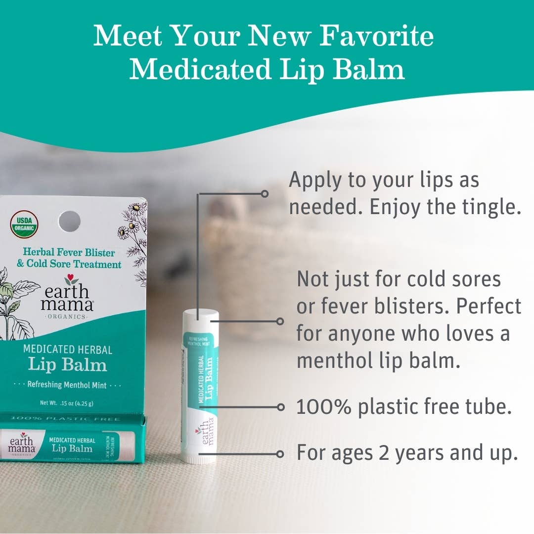 Medicated Herbal Lip Balm