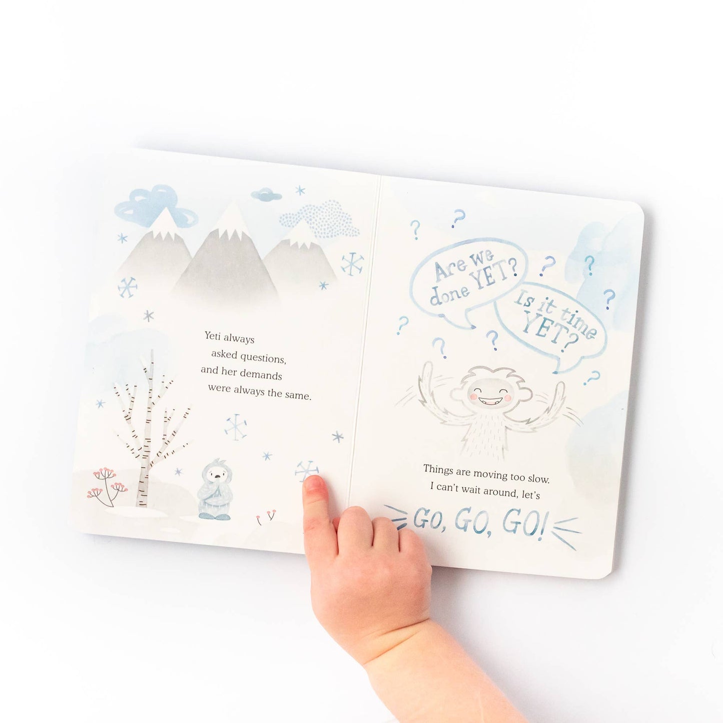 Yeti's Mindfulness Plush Snuggler Set - with 2 books!