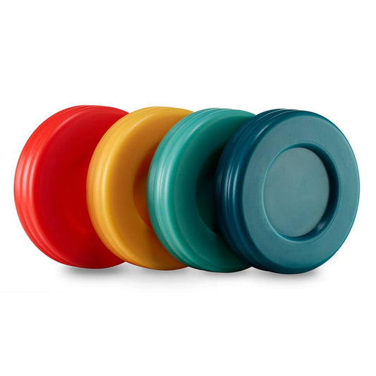 Plastic Mason Jar Storage Lids, Single Piece